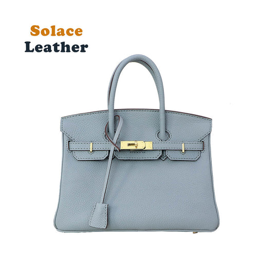 Top-Grain Pebbled Leather Handbag DIY Kit-Solace Leather HB802