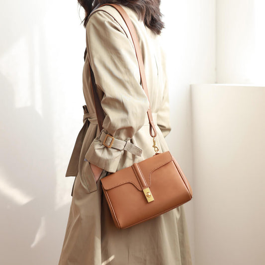 Genuine Leather DIY Shoulder Bag Kit-Solace Leather DB833S