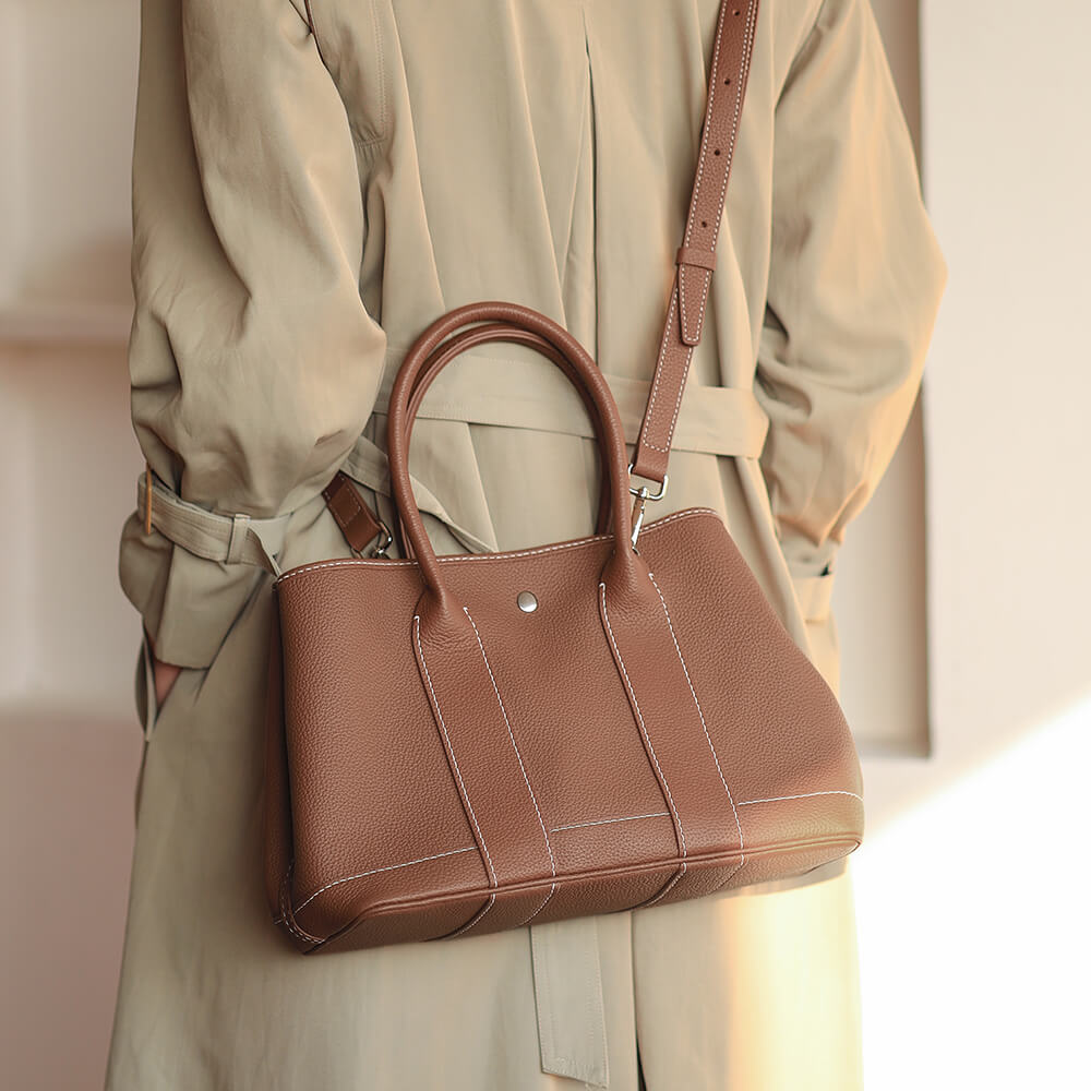 Top-Grain Leather Tote Bag DIY Kit-Solace Leather DB844