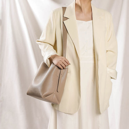 Genuine Leather DIY Tote Bag Kit-Solace Leather DB865