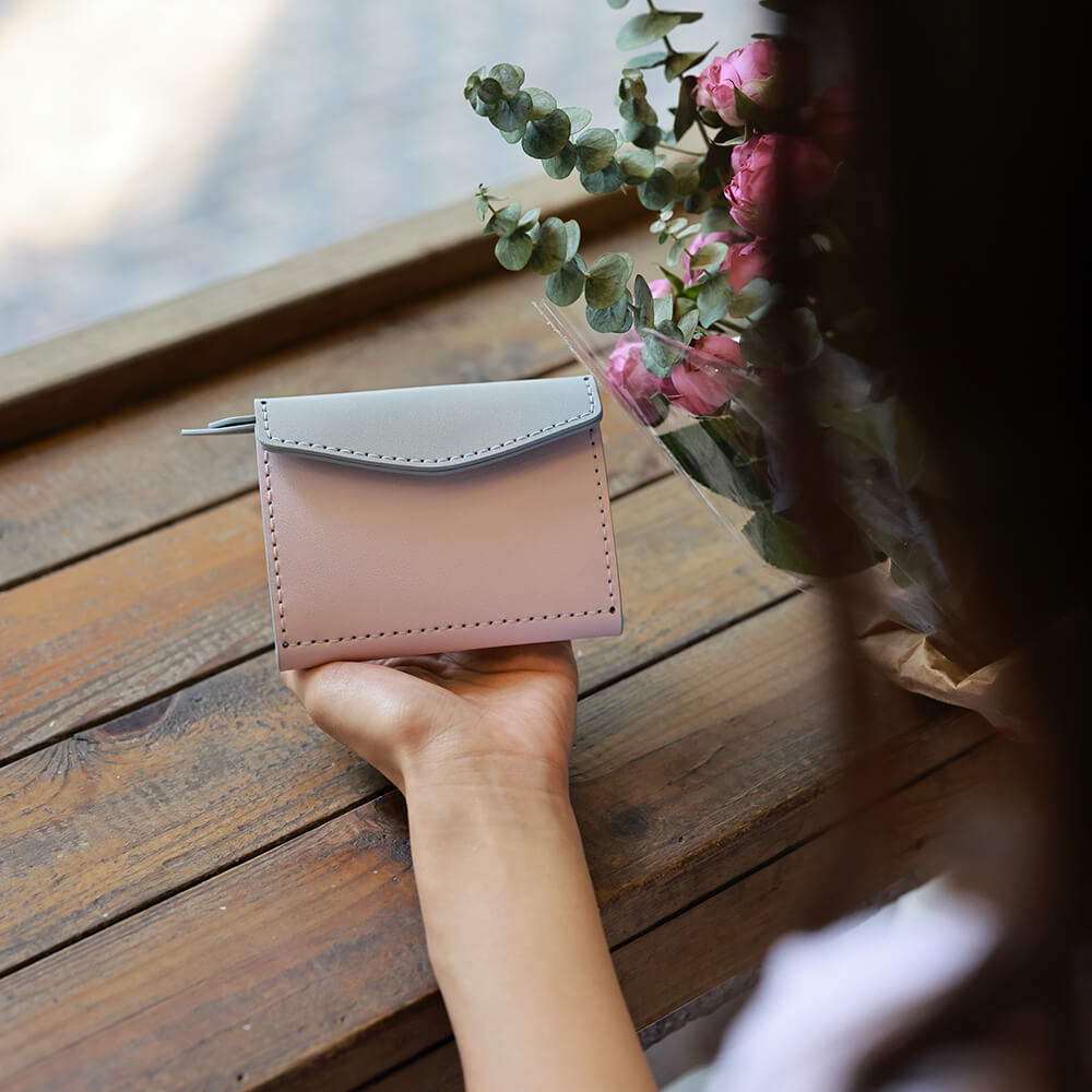 Genuine Leather DIY Wallet Kit-Solace Leather DC003