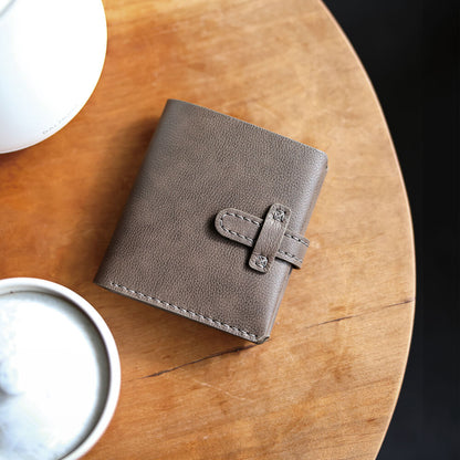 Top-Grain Leather DIY Wallet Kit for Men-Solace Leather DC005