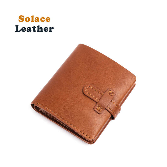 Top-Grain Leather DIY Wallet Kit for Men-Solace Leather DC005