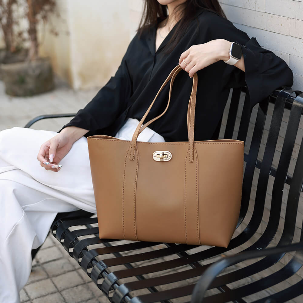 Genuine Leather DIY Tote Bag Kit-Solace Leather DB508