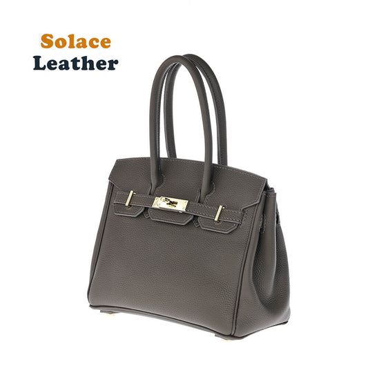 Litchi Grain Top-Grain Leather Handbag Making Kit-Solace Leather DB843