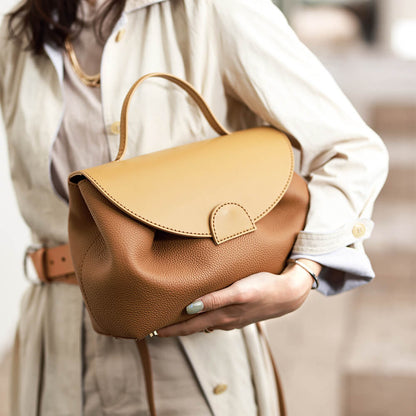 Top-Grain Leather Handbag DIY Kit-Solace Leather DB729