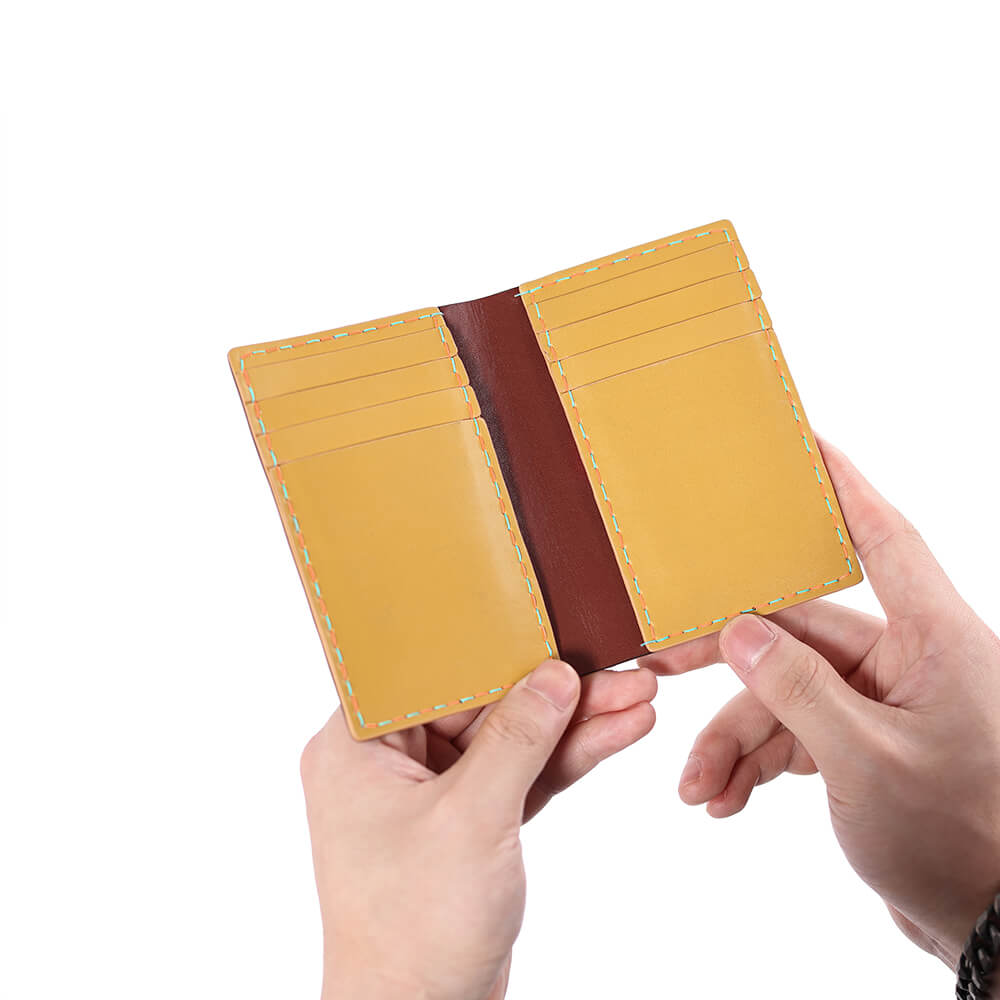 Top-Grain Leather DIY Wallet Kit for Men-Solace Leather DK009