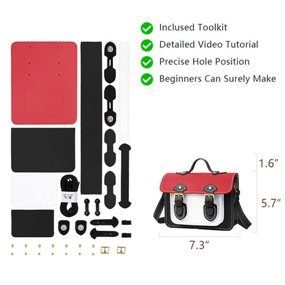 Genuine Leather DIY Handbag Kit-Solace Leather DB120