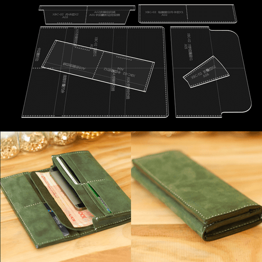 Solace Leather Wallet Template