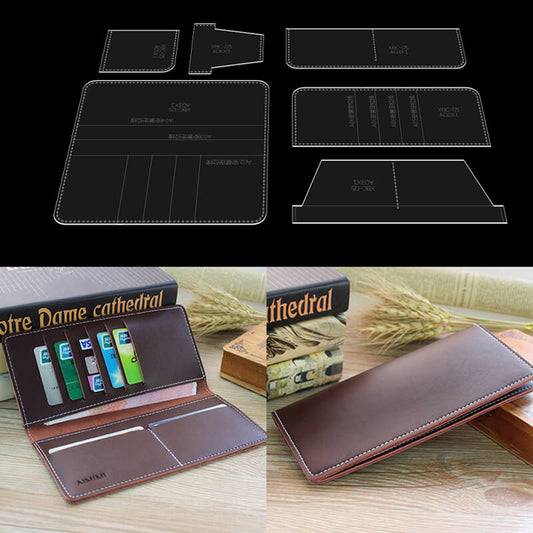 Solace Leather Wallet Template