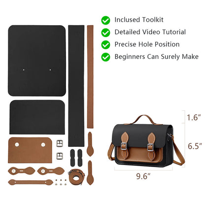 Genuine Leather DIY Handbag Kit-Solace Leather DB121