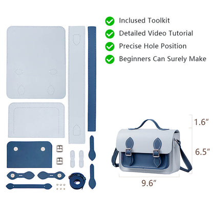 Genuine Leather DIY Handbag Kit-Solace Leather DB121