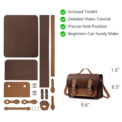 Genuine Leather DIY Handbag Kit-Solace Leather DB121