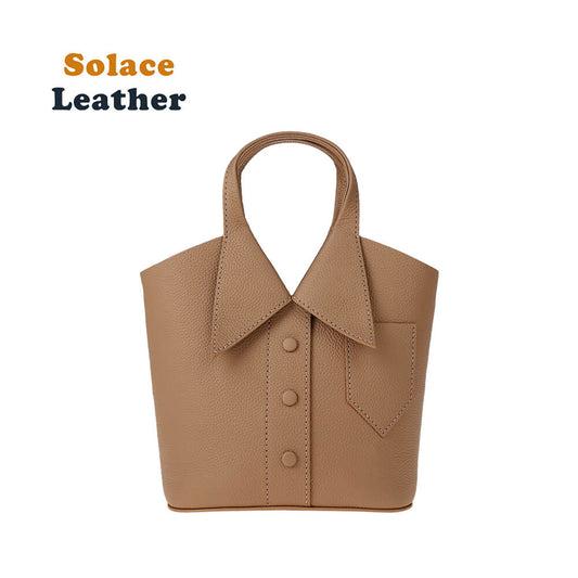 Top-Grain Leather DIY Handbag Kit-Solace Leather DB513