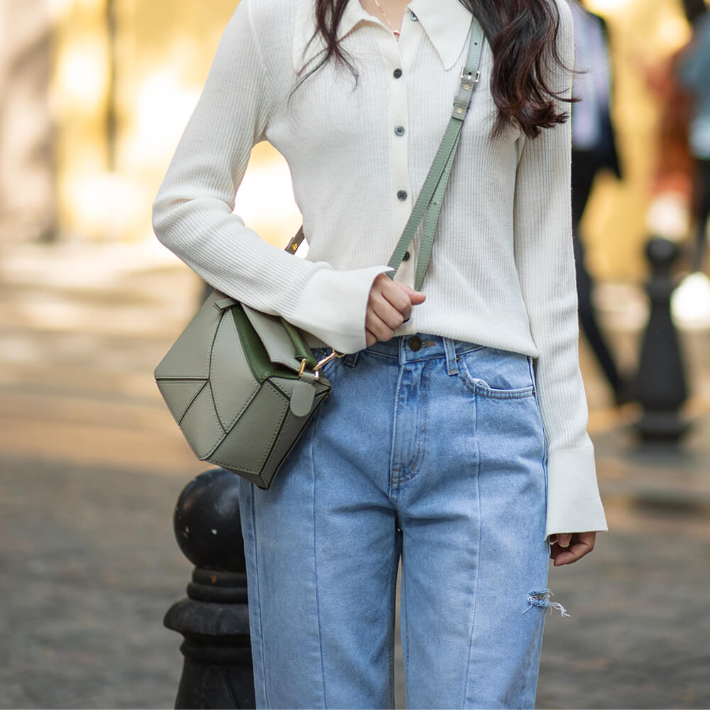 Split Leather DIY Handbag Kit-Solace Leather DB674