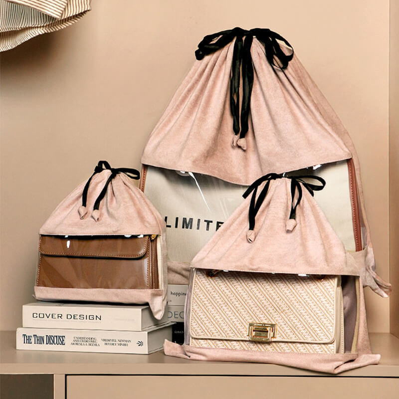 Micro-Suede & PVC Dust Bag
