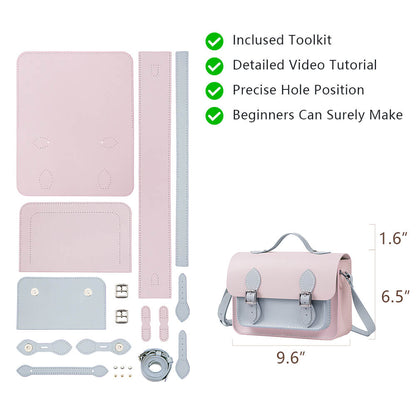 Genuine Leather DIY Handbag Kit-Solace Leather DB121