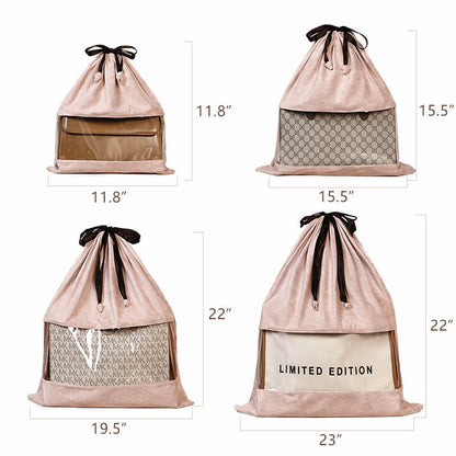 Micro-Suede & PVC Dust Bag