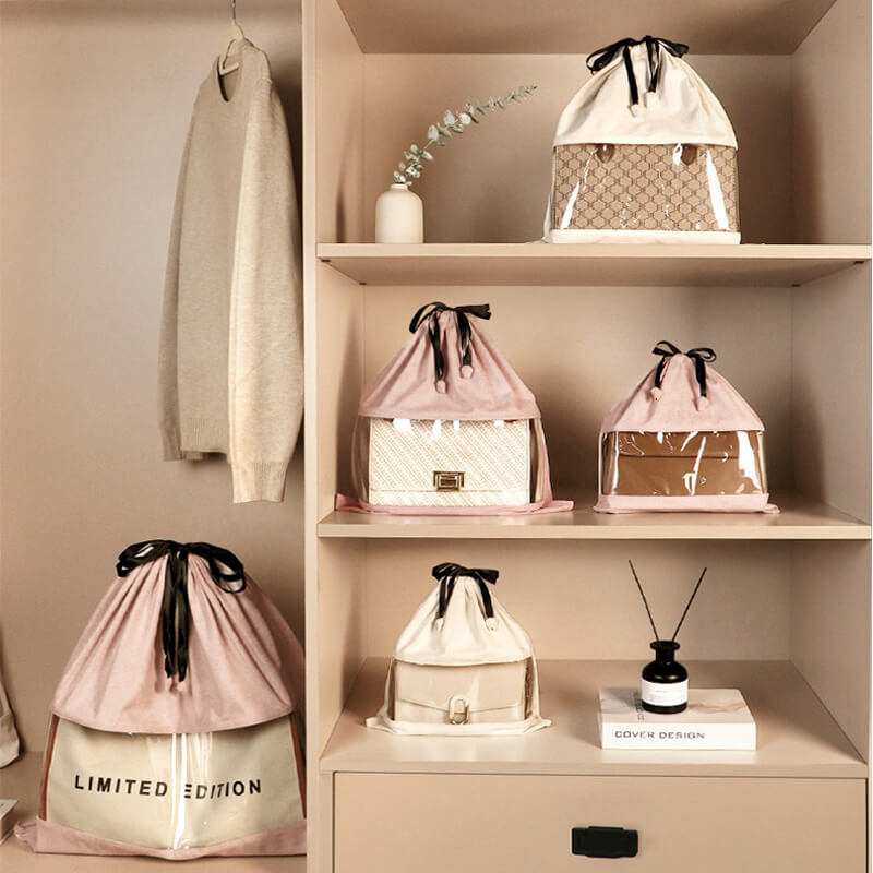 Micro-Suede & PVC Dust Bag