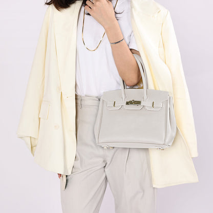 Litchi Grain Top-Grain Leather Handbag Making Kit-Solace Leather DB843